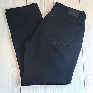 Ralph Lauren black denim jeans modern slim fit Size 12